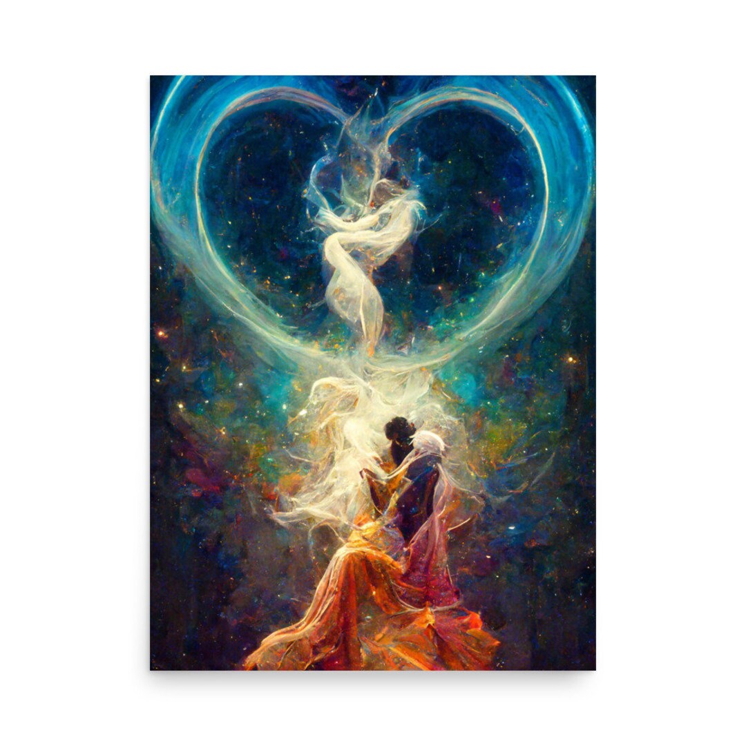 Soulmates Wall Art Soulmates Poster Soulmates Print True Love Wall Art