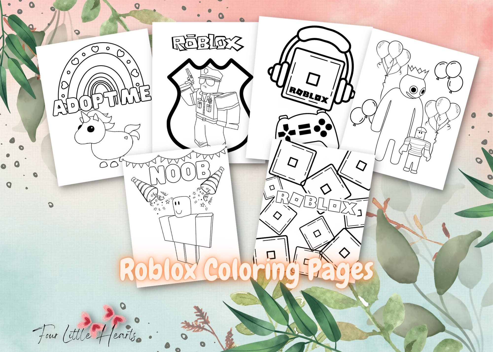 Pin em ROBLOX COLORING PAGES