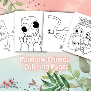 Rainbow-Friends-Roblox-coloring-page-10 in 2023