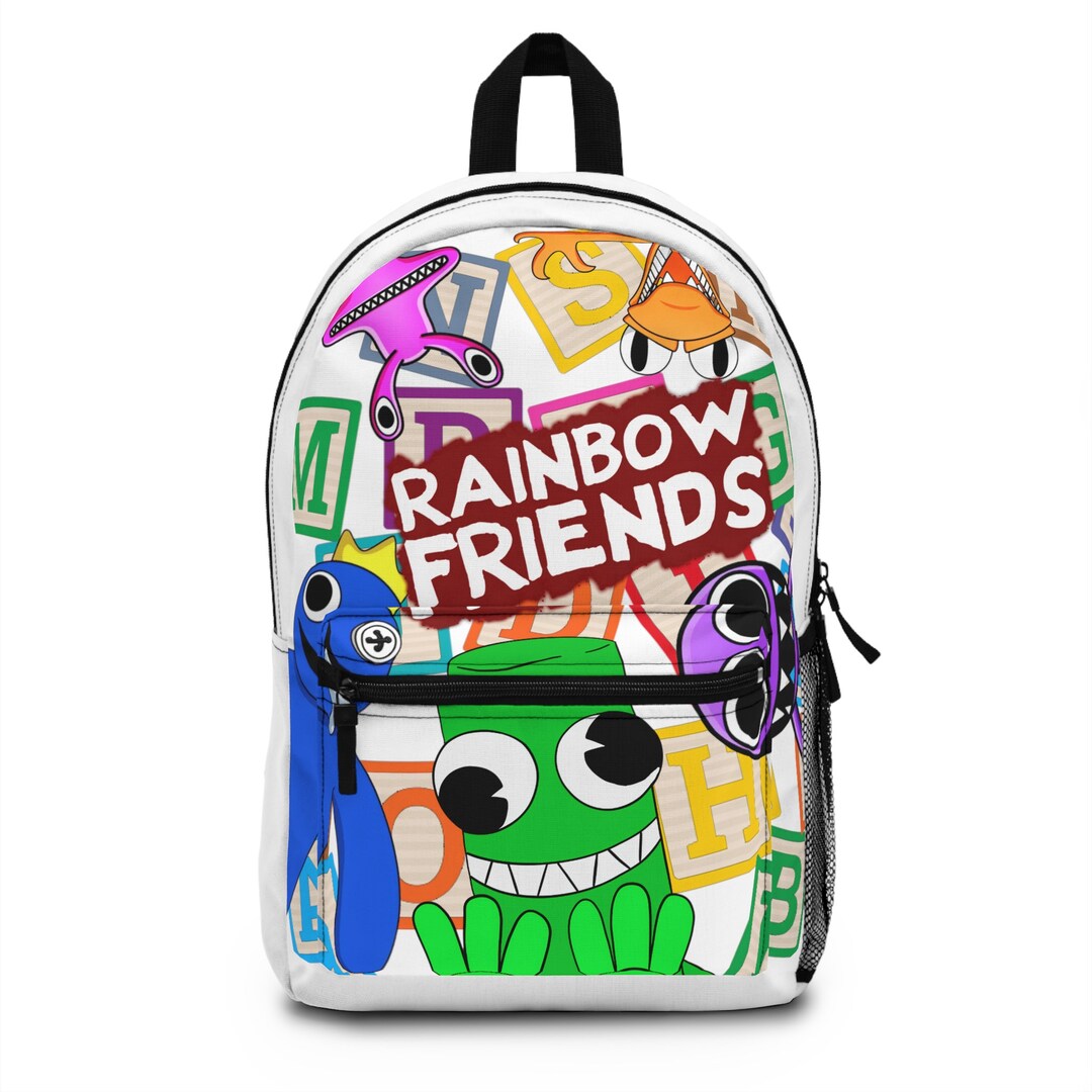 Rainbow Friends Backpack Etsy