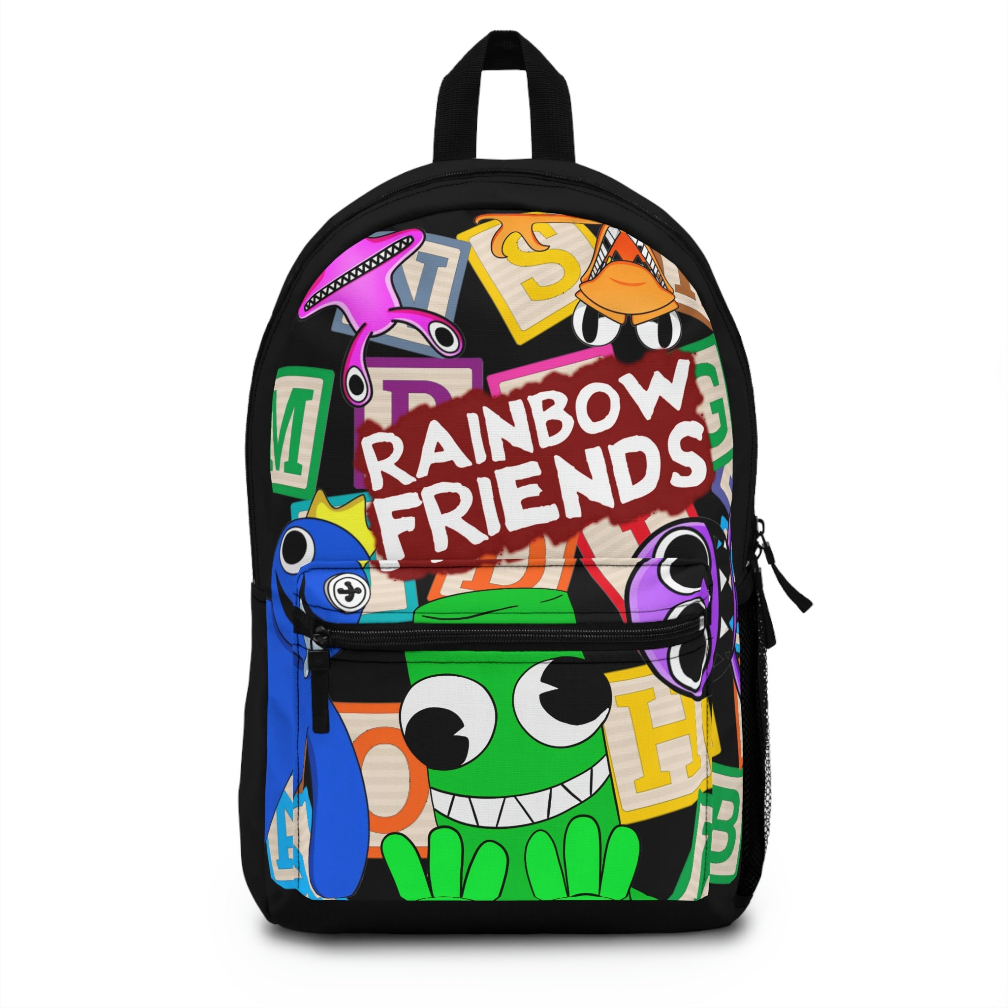 Roblox Rainbow Friends Bag 3-Pieces Set Cartoon Mochila Para