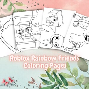 Roblox rainbow friends colorir