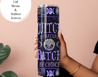 Celestial Witch Tumbler: Funny Wicca Gift
