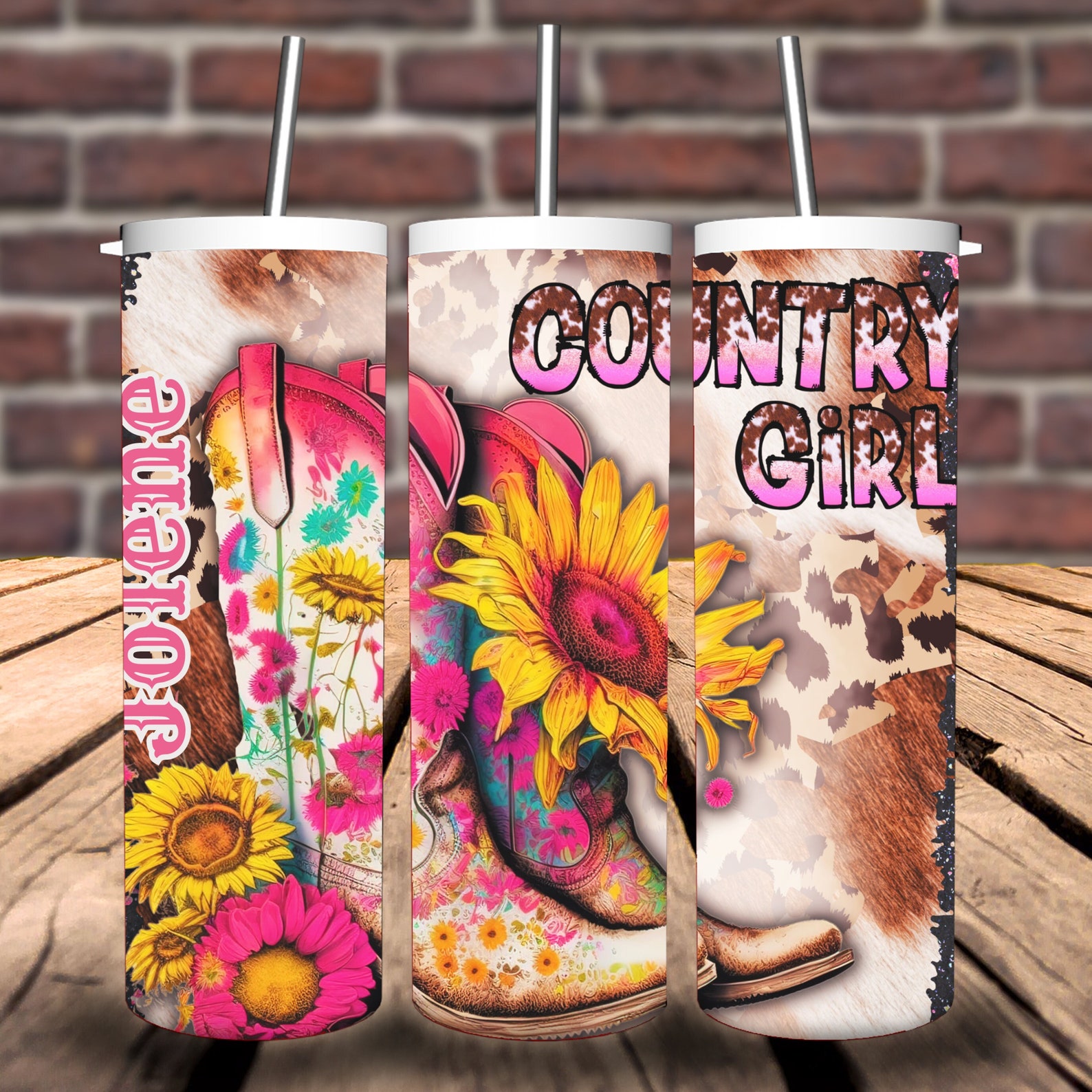 Country Girl Tumbler, Personalized Country Girl Gift, Western Themed — free download