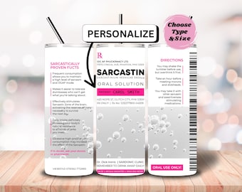 Funny Tumbler,  Sarcastic Tumbler,  Funny Gift For Boss, Prescription Tumbler, Gift For Pharmacist,  Gift For Pharmacy Graduate.