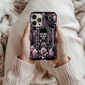 Dark Romance Book Phone Case: Gothic Bookish Gift, Smut Book Cover