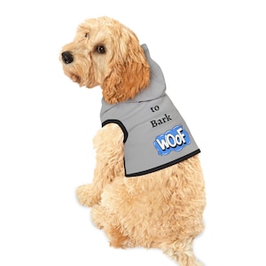 Hondenhoodie, Loves to Bark-hoodie, hondenhoodie, kleding voor huisdieren, hondentrui, capuchontrui voor huisdieren, hondenkleding