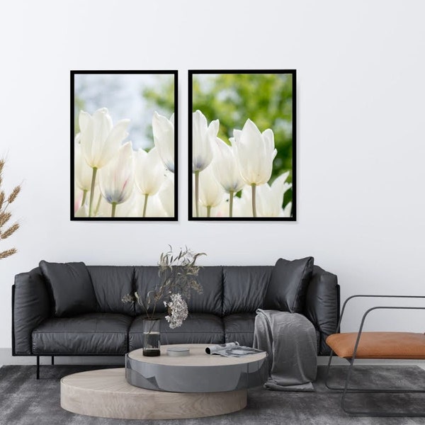Tulip Wall Art Etsy