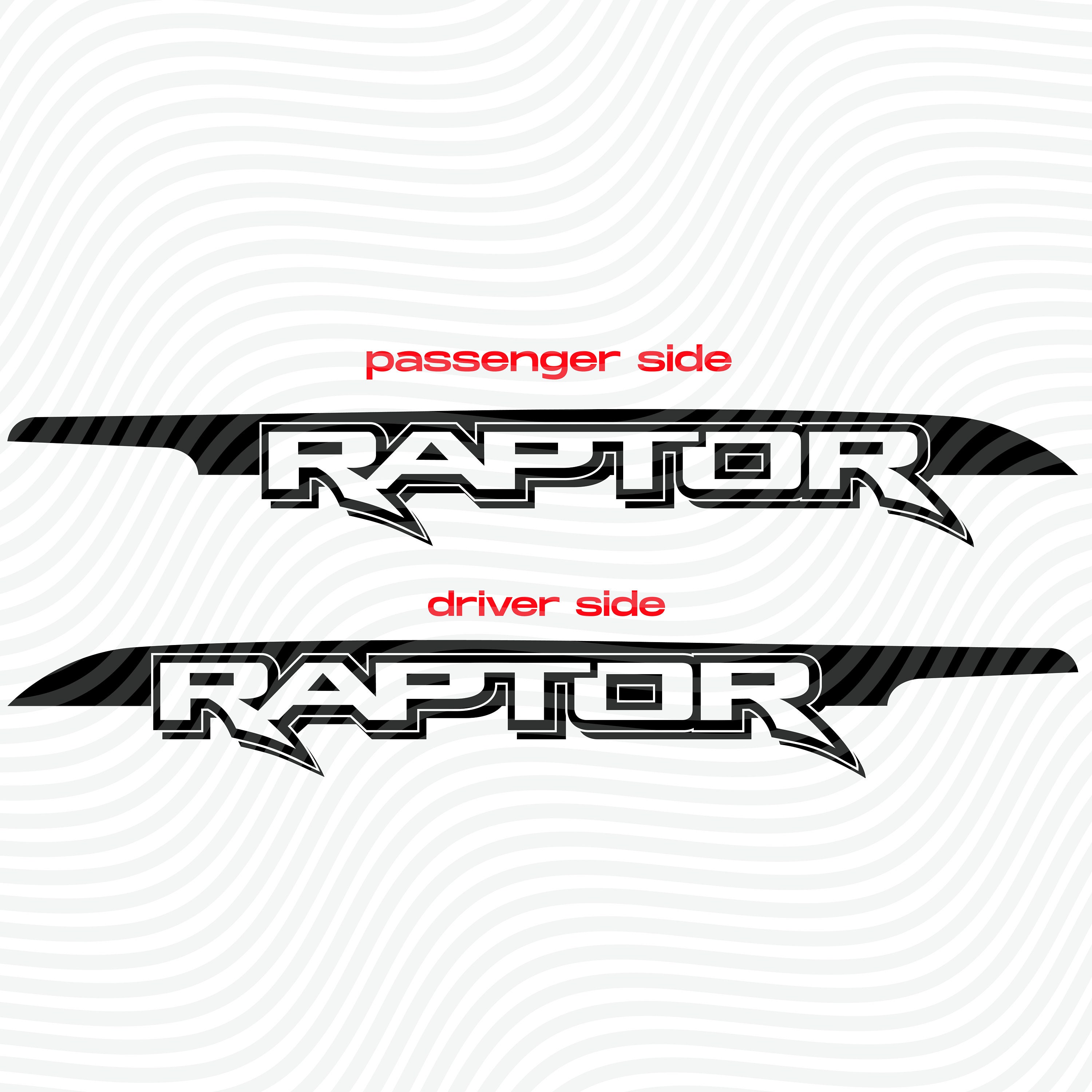 Ford Raptor Bedside Graphics 2018 2021 SVG Decal File for Circut Cutter