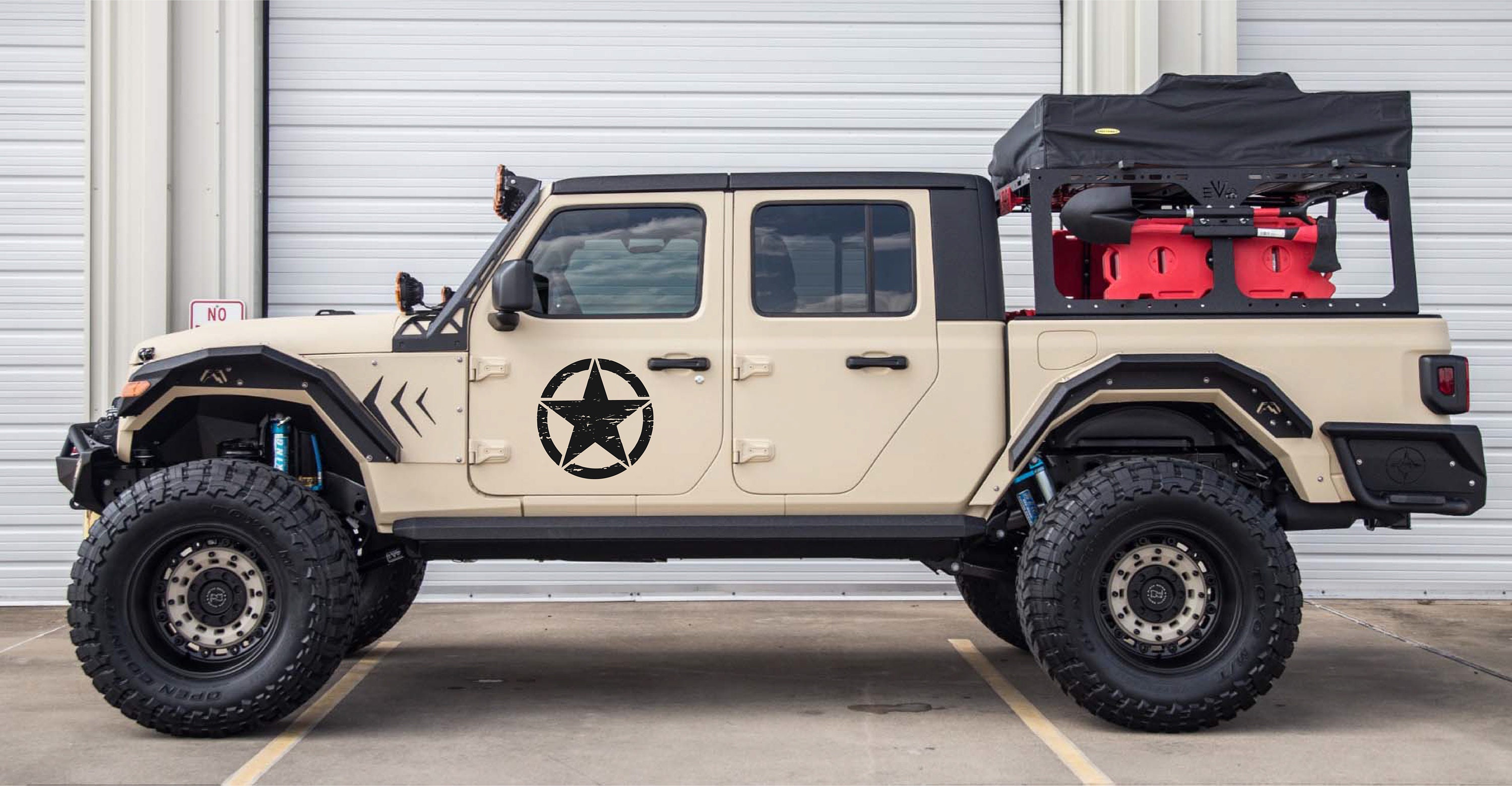 Distressed Jeep Military Star SVG File for Circut Cutter, Plotter