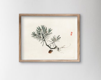 Sprig of Spruce | Vintage Christmas Print | Printable Digital Download