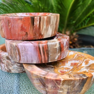 Petrified Wood Triple Tray Server – Arhaus