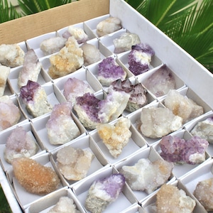 Bulk Spirit Quartz Lot - Natural Crystal Cluster Bundle