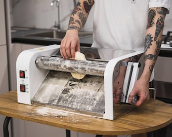 Dough Sheeter Machine, Electric Pasta Maker Machine for Bakery & Home Kitchen