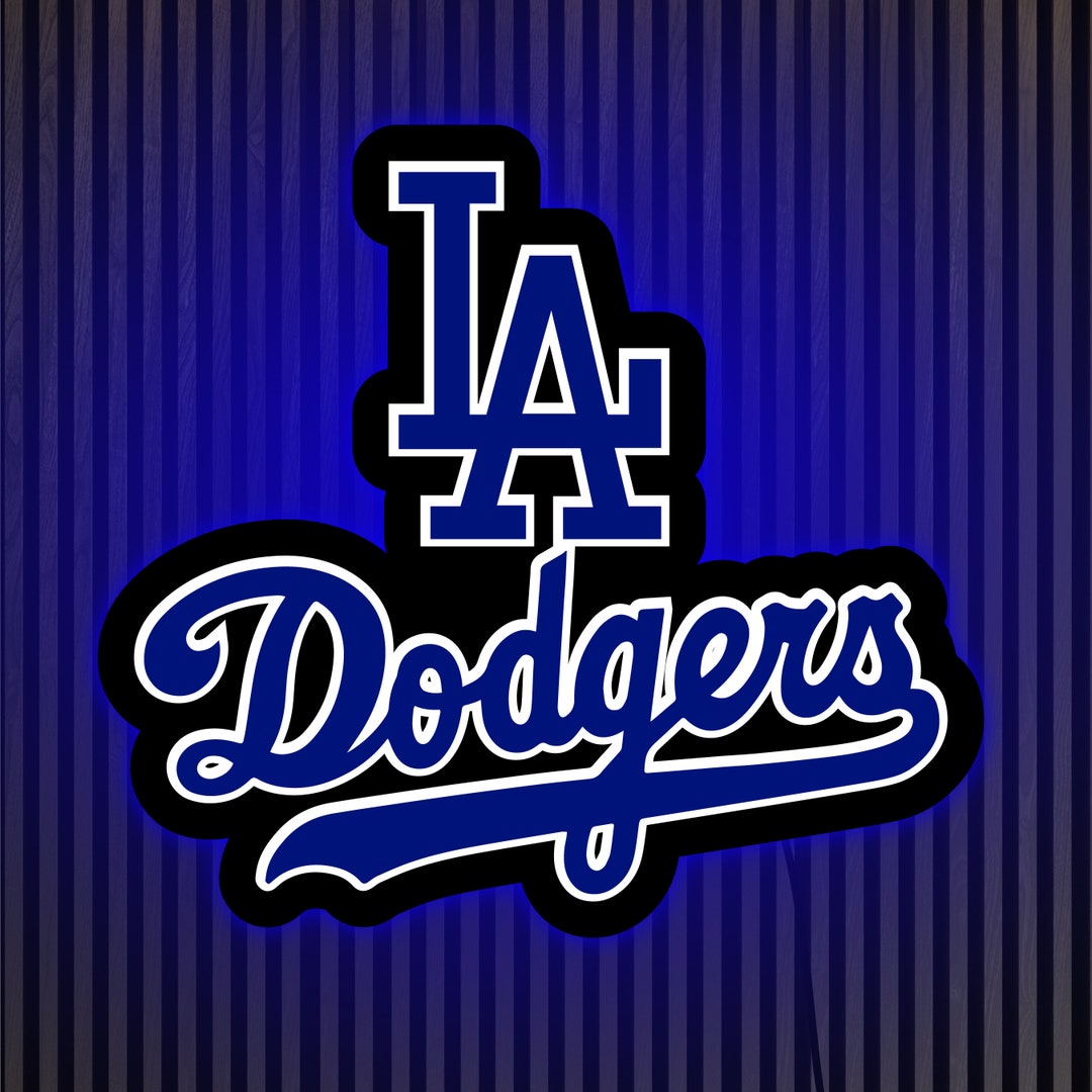 Los Angeles Dodgers Sign, LA Dodgers Neon Sign, LA Dodgers Led Sign, LA