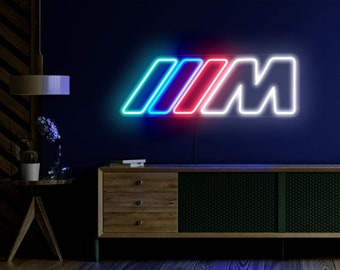 Bmw Light Wall Sign, Bmw Logo Sign, Bmw Led Sign, Bmw Neon Sign