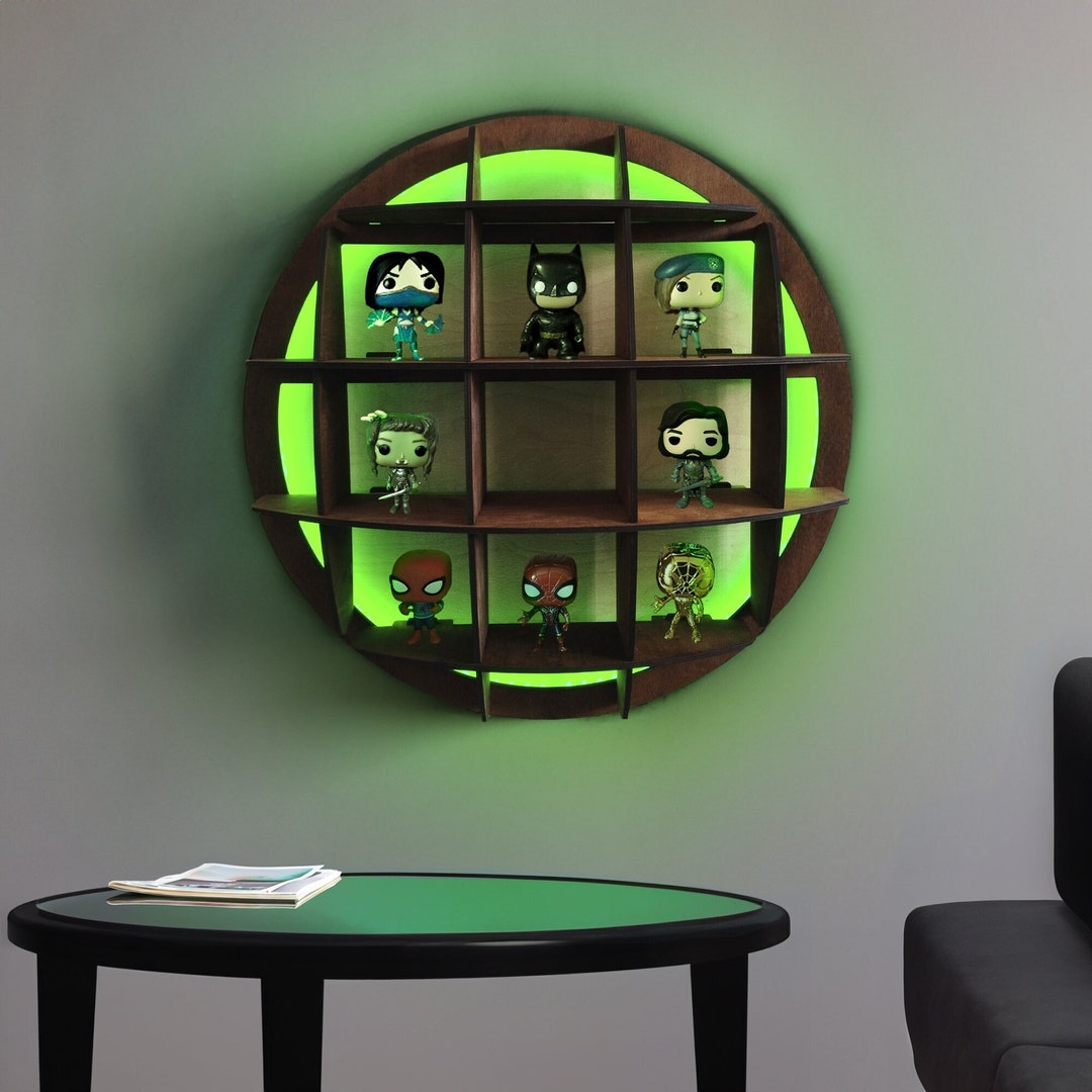 Funko Pop Display Shelf, Funko Pop Holder Led, Funko Pop Wall Mount