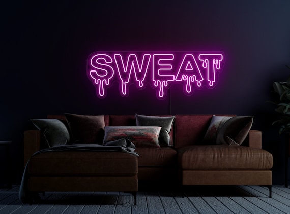 neon sign vulcanised box sweat 3 BLACK ネオンサイン ビッグ スウェット phingerin unused