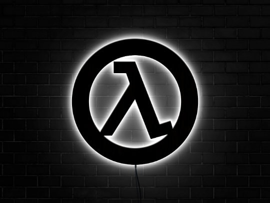 Half Life Logo - Etsy Half Life Logo - Etsy