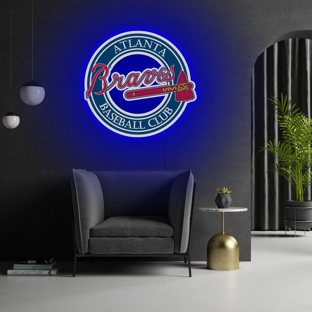 Atlanta Braves Led Sign, Atlanta Braves Neon, Atlanta Braves Light