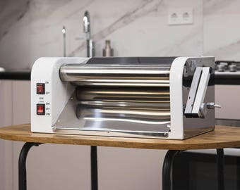 Electric Dough Sheeter, Dough Roller Machine, Pizza Pasta Pastry Roller, Commercial Dough Rolling Machine, Bakery Kitchen Equipment