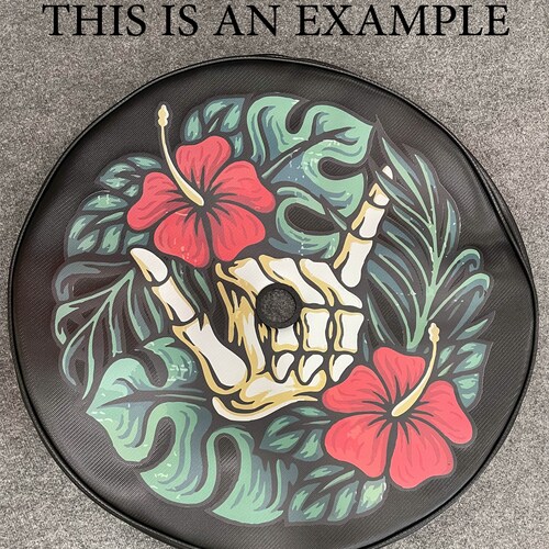 Catching Rays And shops Makin Waves Spare Tire Cover-Fits Jeep Wrangler, Ford Bronco, Rv, Camper, Trailer & Any Suv