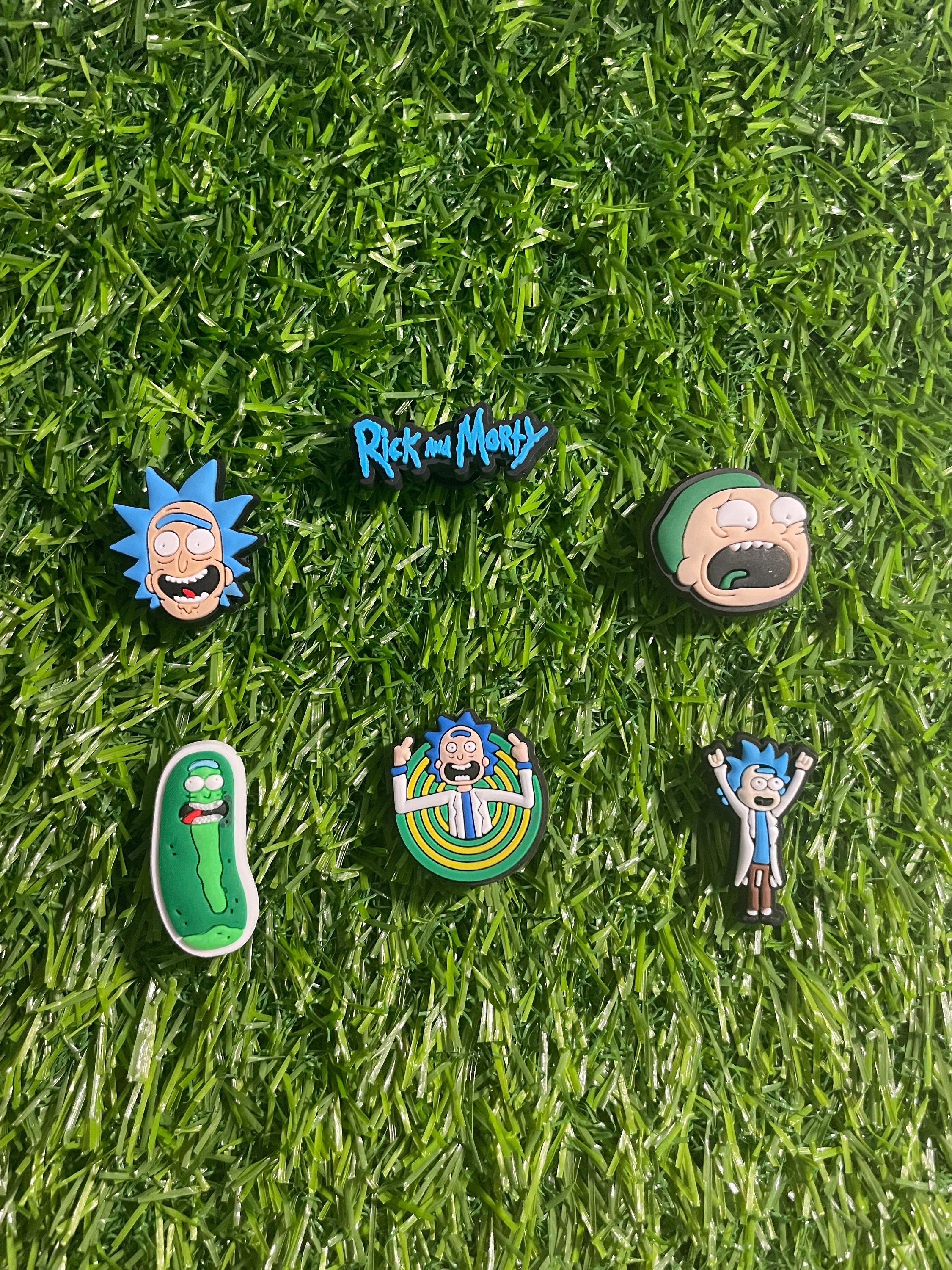 Rick & Morty Croc Charms Etsy