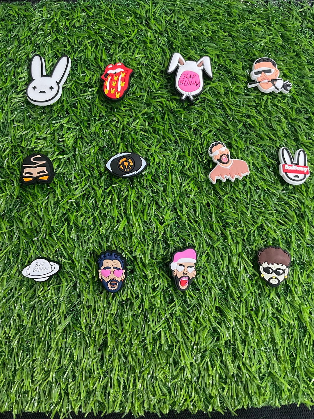 Bad Bunny Croc Charms Etsy