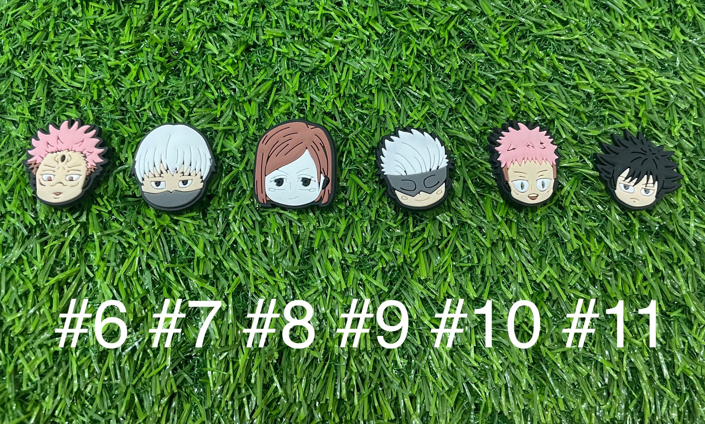 Anime Croc Charms Etsy