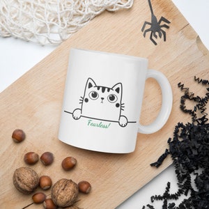 Stylische niedliche, verspielte Keramiktasse; der unwiderstehlich süßeste und perfekte Begleiter für Ihre Kaffee- und Teepausen als Katzenliebhaber
