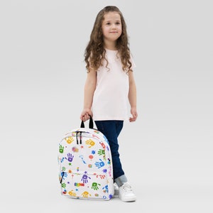 Sac à dos enfant imprimé ludique