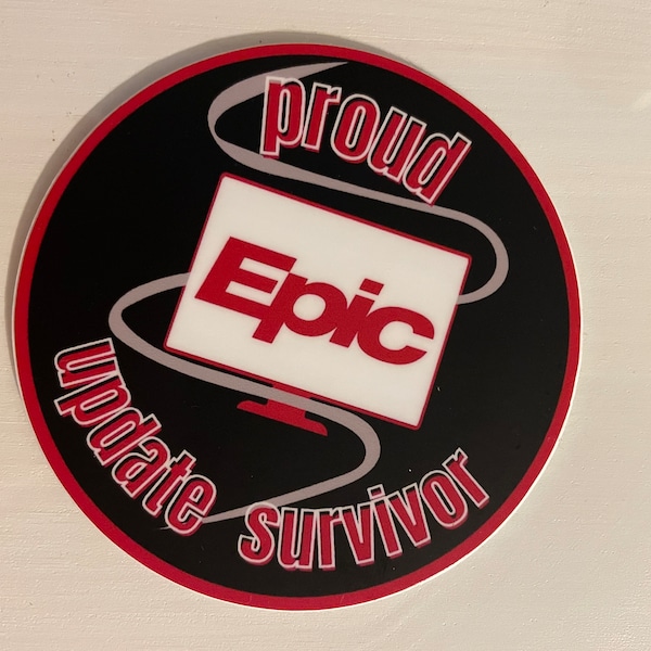 Epic update survivor sticker