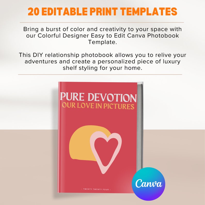 Assouline inspired photobook canva template, coffee table book, travel book.