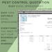 PEST CONTROL Quotation Template | Service Treatment Notice | Pest ...
