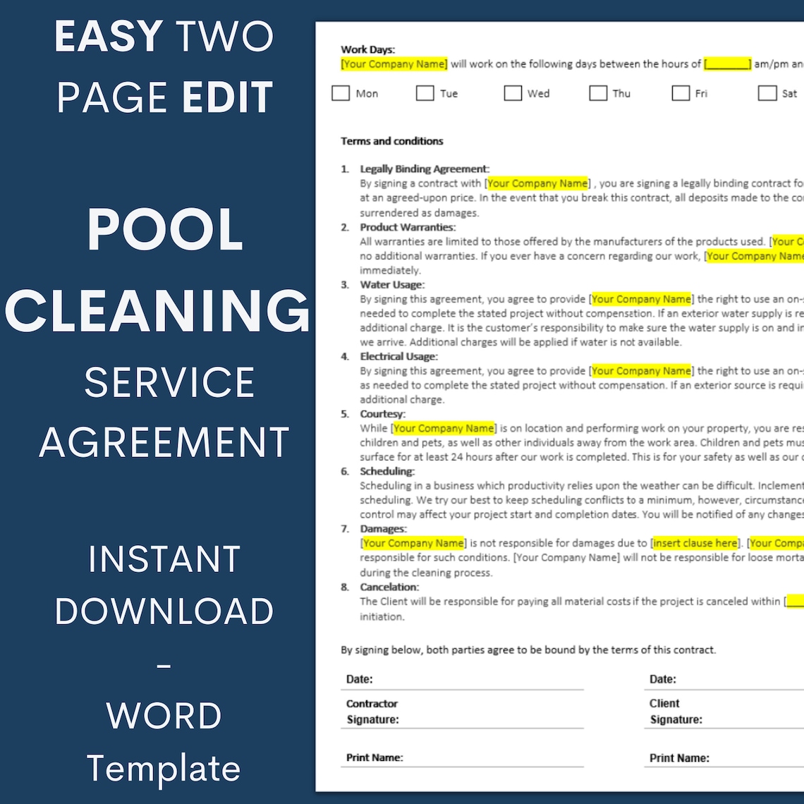 Residential Pool Maintenance Contract Pool Cleaning Contract Pool Residential Pool Maintenance Contract Pool Cleaning Contract Pool