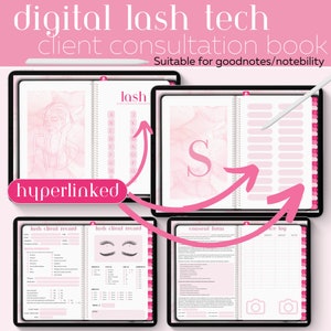 Lash Pages Eyelash Extensions Client Record Book | Lash Mapping, Salon ...