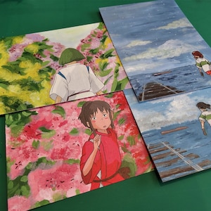 Spirited Away 4er Set Kunstdrucke