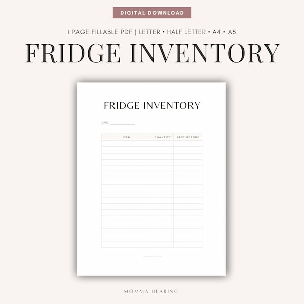 Food Expiration Tracker - Etsy UK