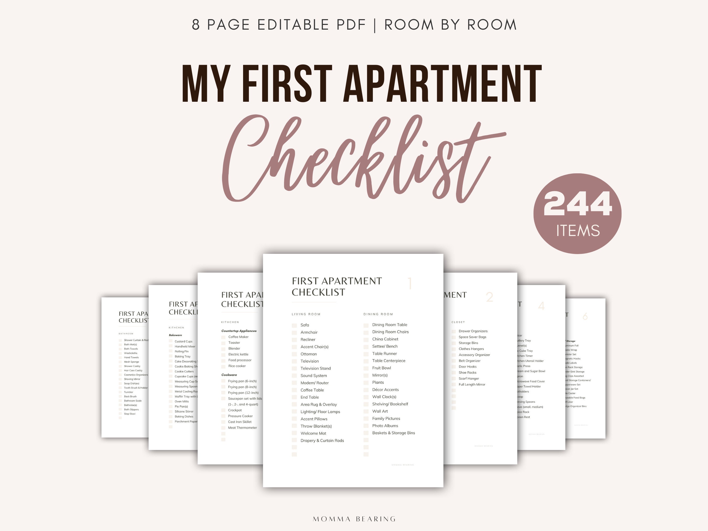 Calaméo - Your Checklist of First Apartment Essentials – NYC Mini Storage