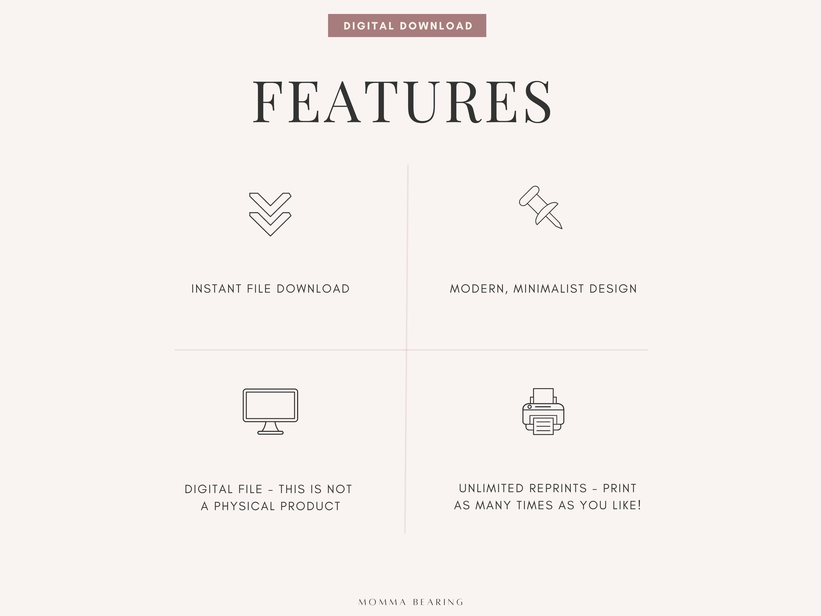 Weekly Meal Tracker Printable Meal Tracker Undated Food Etsy