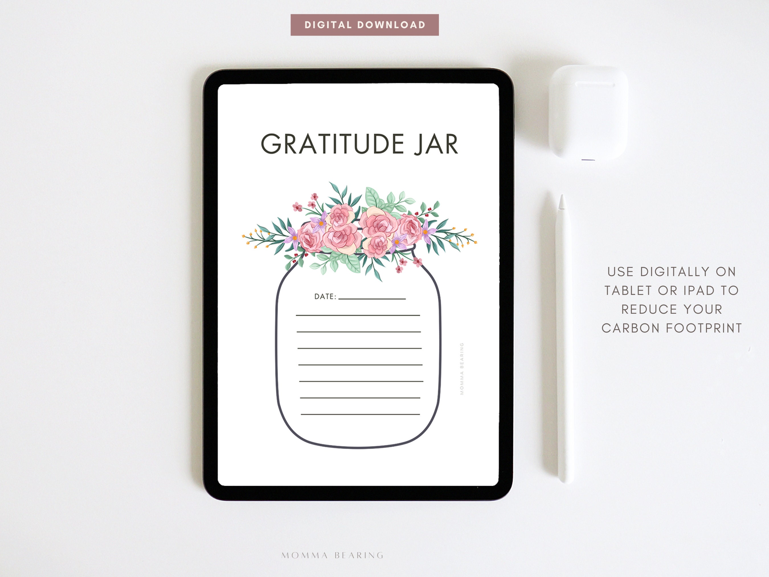 printable gratitude jar worksheet Free printable gratitude jar