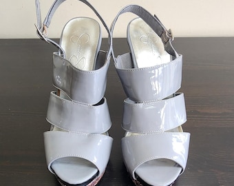 ARA snake skin cream open toe sling unisex Catalina Luxe Buckle Synthetics in Color Shiny Snake Cream  main image 3