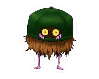 Hat gremlin sticker
