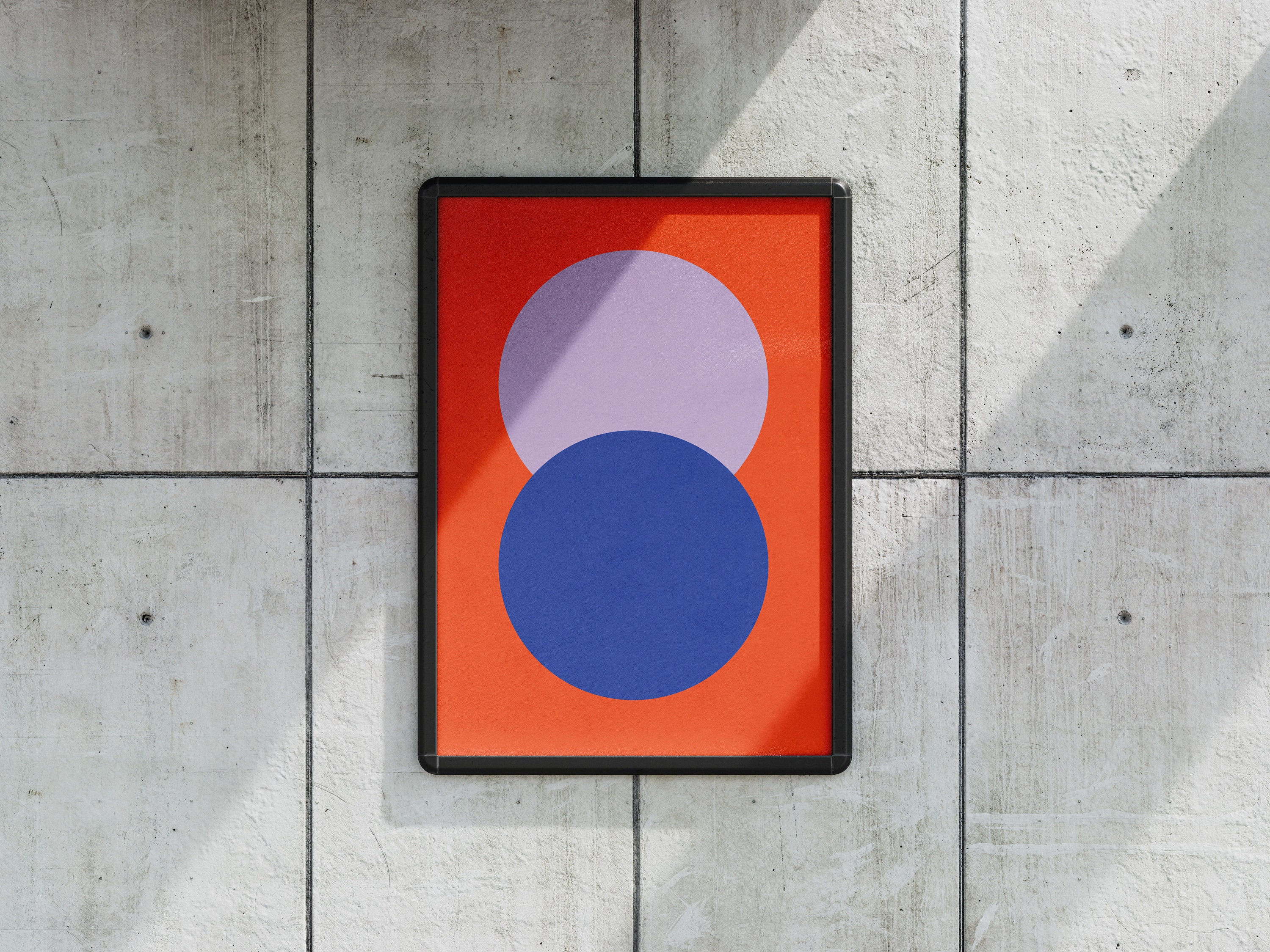 Set of 2 Bauhaus Prints, Retro Style Posters, Minimalistic Wall Art