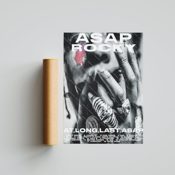 ASAP Rocky "At Long Last ASAP" Album Poster