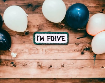 SKZ Iron-on / Sew-on Patch - I'm Foive