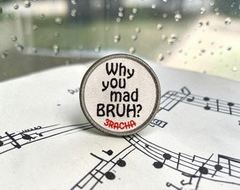 Stray Kids Iron-on / Sew-on Patch - Why You mad, Bruh?