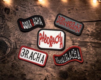 SKZ Iron-on / Sew-on Patch - The Rachas - 3RACHA, Danceracha, Vocalracha, Noonaracha, Paboracha