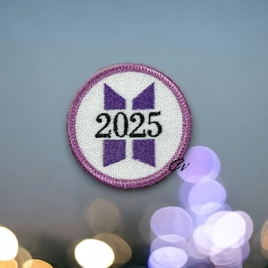 BTS Iron-On / Sew-On Patch - 2025 Comeback