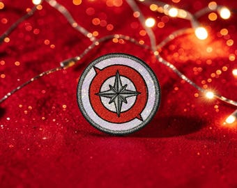 Stray Kids Mylar Iron-on / Sew-on Patch - A Compass for STAYs